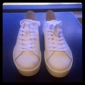 Calvin Klein white tennis shoes